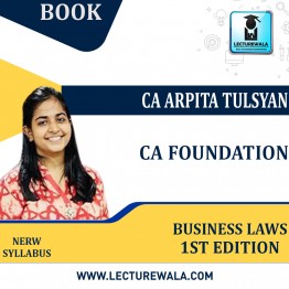 CA Foundation Business laws Handwaritten Book By CA Arpita Tulsyan