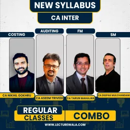 CA Inter New Syllabus Group - 2 All Subjects Regular Combo By CA Tarun Mahajan & CA Nikhil Gokhru,CA Aseem Trivedi,CA Deepak Mulchandani  CA Inter New Syllabus Group - 2 All Subjects Regular Combo By CA Tarun Mahajan & CA Nikhil Gokhru,CA Aseem Trivedi,CA Deepak Mulchandani