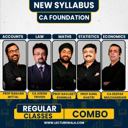 CA Foundation New Syllabus All Subjects 