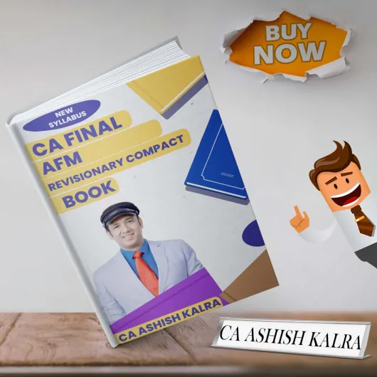CA Ashish Kalra AFM Revisionary Compact Book Online Study Material For CA Final