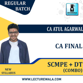 CA Final SCMPE+DT COMBO Regular Course By CA Atul Agarwal : Online classes. CA Final SCMPE+DT COMBO Regular Course By CA Atul Agarwal : Online classes.