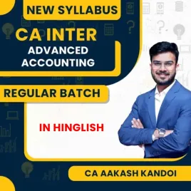 CA Inter New Syllabus Advanced Accounting Regular Classes By CA Aakash Kandoi CA Inter New Syllabus Advanced Accounting Regular Classes By CA Aakash Kandoi