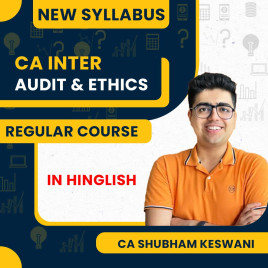 CA Inter new Syllabus Auditing &amp; Ethics Regular Batch By CA Shubham Keswani.