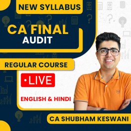 CA Final Audit By CA Shubham Keswani 