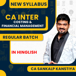 CA Sankalp Kanstiya Costing + Financial Management Regular Combo Batch For CA Inter May 2027