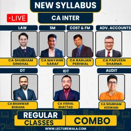 CA Inter Both Group Combo Regular Batch with CA Parveen Sharma 