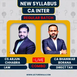 CA Inter Coprtporate and Other Law And Direct Tax By CA Bhanwar Borana &amp; CS Arjun Chhabra 