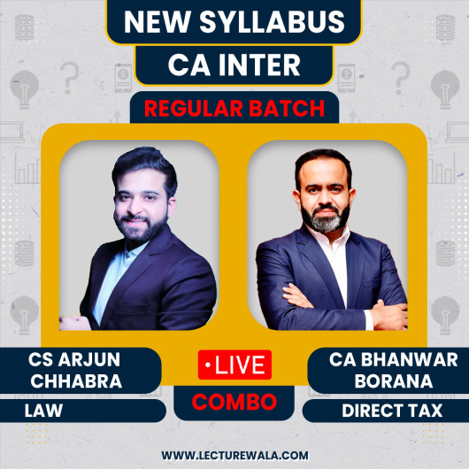 CA Inter Coprtporate and Other Law And Direct Tax By CA Bhanwar Borana & CS Arjun Chhabra : live/ Online Classes CA Inter Coprtporate and Other Law And Direct Tax By CA Bhanwar Borana & CS Arjun Chhabra : live/ Online Classes