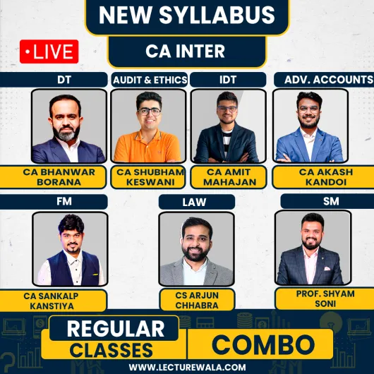 CA Inter Both Group Combo Live Regular Batch By BB Virtual