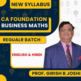 Prof. Girish B Joshi Maths