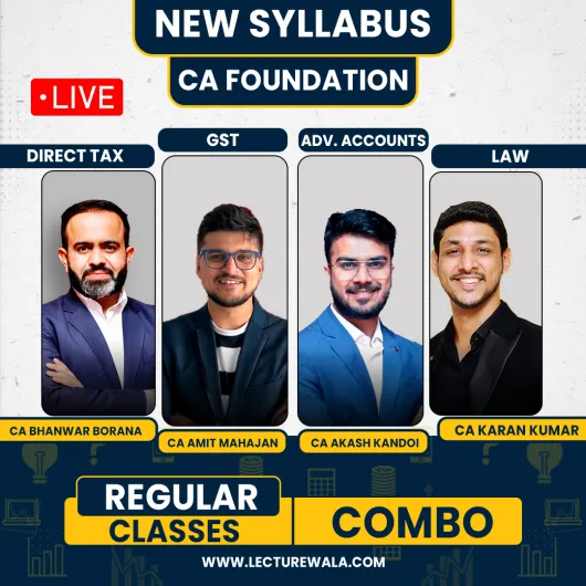 CA Inter Group 1 Combo Live Classes By BB Virtual : Live / Online Classes