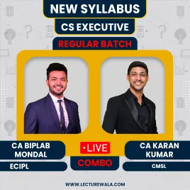 CS Executive CMSL & ECIPL Live Regular Batch By CA CS Karan Kumar & CS Biplab Mondal  CS Executive CMSL & ECIPL Live Regular Batch By CA CS Karan Kumar & CS Biplab Mondal