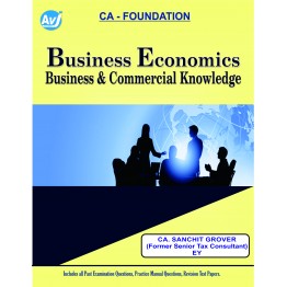 CA Foundation Business Commercial Knowlegde (5th Edition) : Study Material By CA Sanchit Grover (For May 2022)