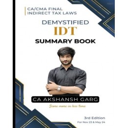 CA Final IDT Summary Book By Akshansh Garg