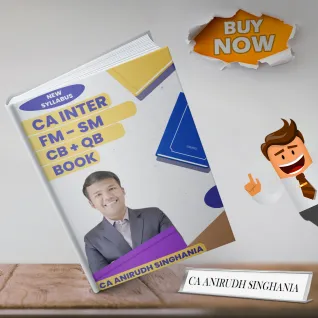 CA Anirudh Singhania Financial Management and Strategic Management Concept Book + Question Bank For CA Inter