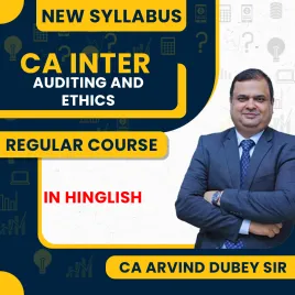 CA Arvind Dubey Auditing and Ethics Regular Online Classes For CA Inter