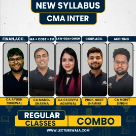 (MEPL CLASSES) Both Group All Papers Except Tax Regular Online Combo Classes For CMA Inter