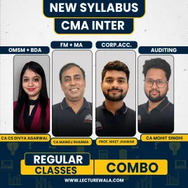MEPL Classes Group -2 All subjects Regular Online Combo Classes For CMA Inter New Syllabus