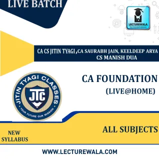 CA Foundation All Subject Combo Regular Course By Jitin Tyagi Classes: Online Live classes. CA Foundation All Subject Combo Regular Course By Jitin Tyagi Classes: Online Live classes.