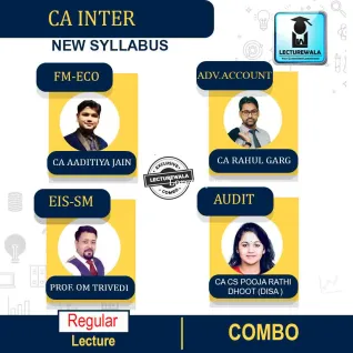 CA INTER Group 2 combo Regular Course By CA Rahul Garg & Prof Om Trivedi & CA Aaditya Jain & CA CS POOJA RATHI DHOOT (DISA ) : Pen drive / Online classes. CA INTER Group 2 combo Regular Course By CA Rahul Garg & Prof Om Trivedi & CA Aaditya Jain & CA CS POOJA RATHI DHOOT (DISA ) : Pen drive / Online classes.