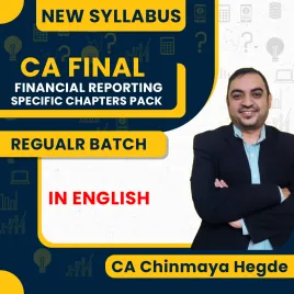 CA Final New Syllabus Financial Reporting Regular Classes Specific Chapters Pack In English By CA Chinmaya Hegde : Pen Drive / Online Classes CA Final New Syllabus Financial Reporting Regular Classes Specific Chapters Pack In English By CA Chinmaya Hegde : Pen Drive / Online Classes