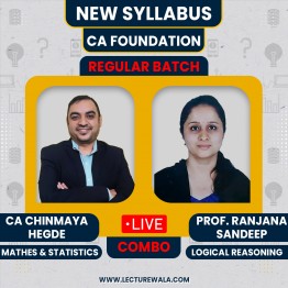 CA Foundation New Syllabus Business Mathematics and Logical Reasoning and Statistics