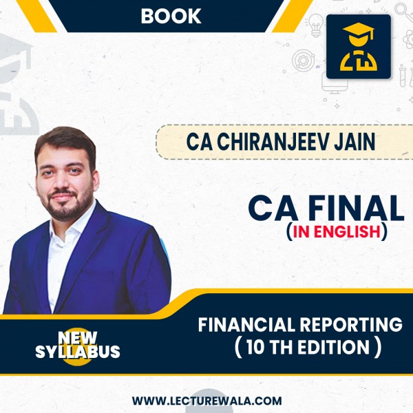 CA Final financial Reporting -Question Bank Book 10th Edition by CA chiranjeev jain : Online classes.