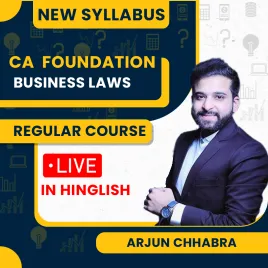 CA Foundation Business Law Regular Batch By CA Arjun Chhabra : Online Classes CA Foundation Business Law Regular Batch By CA Arjun Chhabra : Online Classes