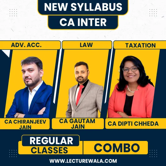 CA Inter – Group 1 Combo All Subjects (Regular Course) CA Inter – Group 1 Combo All Subjects (Regular Course)