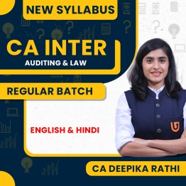 CA DEEPIKA RATHI CA Inter Law & Audit