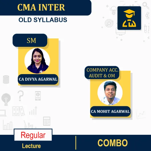 CMA INTER - GROUP 2 (OLD SYLLABUS) COMPANY ACCOUNTS + AUDIT & OM-SM RECORDED BATCH BY CA CS Mohit Agarwal & CA Divya Agarwal Ma'am CMA INTER - GROUP 2 (OLD SYLLABUS) COMPANY ACCOUNTS + AUDIT & OM-SM RECORDED BATCH BY CA CS Mohit Agarwal & CA Divya Agarwal Ma'am