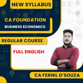 CA Frenil D'Souza Business Economics Regular Batch For CA Foundation : Online Classes CA Frenil D'Souza Business Economics Regular Batch For CA Foundation : Online Classes