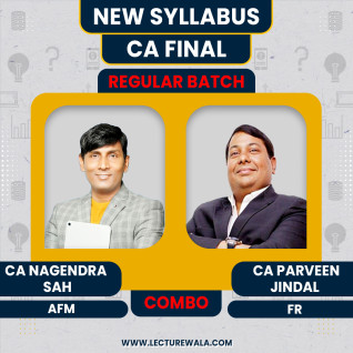 CA Final AFM & FR Recorded Regular Batch Combo by CA Nagendra Sah & CA Parveen Jindal : Online Classes   CA Final AFM & FR Recorded Regular Batch Combo by CA Nagendra Sah & CA Parveen Jindal : Online Classes