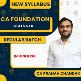 Pranav Chandak Classes for CA Foundation