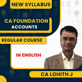 CA Foundation Accounting Regular Course By CA Lohith j: Pendrive / Online classes. CA Foundation Accounting Regular Course By CA Lohith j: Pendrive / Online classes.