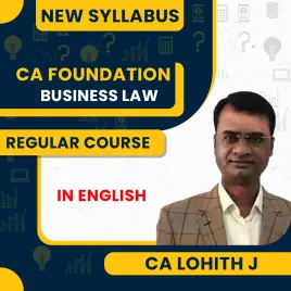 CA Foundation Business Law New Syllabus Regular Course By CA LOHITH'J: Pendrive / Google Drive. CA Foundation Business Law New Syllabus Regular Course By CA LOHITH'J: Pendrive / Google Drive.