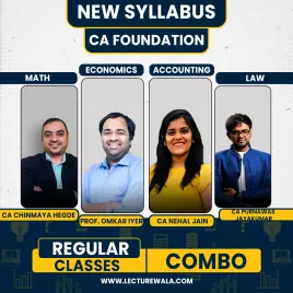 CA Foundation All 4 Subjects Combo Regular Classes By Advait Learning : Pen Drive / Online Classes CA Foundation All 4 Subjects Combo Regular Classes By Advait Learning : Pen Drive / Online Classes