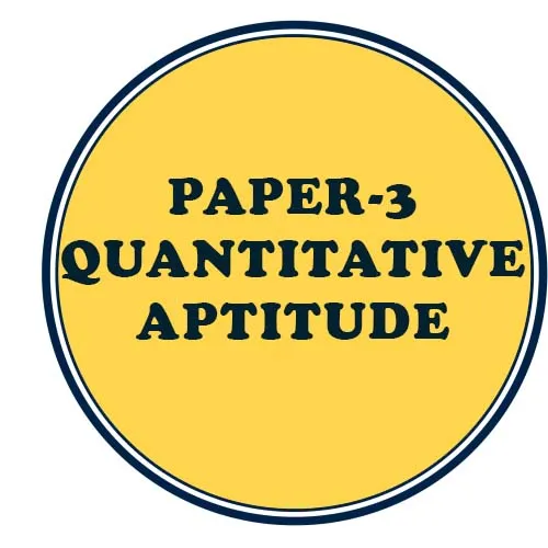 CA Foundation CA Foundation Quantitative Aptitude