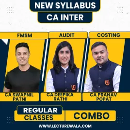 CA Pranav Popat , CA Deepika Rathi &amp; CA Swapnil Patni Costing , FMSM &amp; Audit Regular Combo Batch For CA Inter