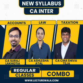 CA Ranjan Periwal CA Mayank Saraf &amp; CA Rishabh Jain FM SM &amp; Audit Regular Online Combo Classes For CA Inter