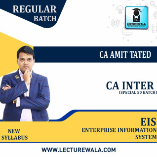 CA Inter Eis ( Special 50 Batch ) Regular Course By CA Amit Tated : Pen Drive / Online Classes CA Inter Eis ( Special 50 Batch ) Regular Course By CA Amit Tated : Pen Drive / Online Classes