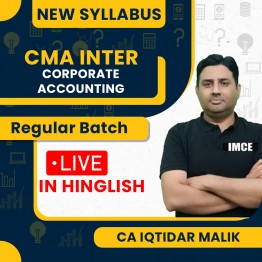 CA Iqtidar Malik Corporate Accounting