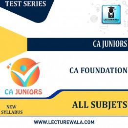 CA Foundation Test Series By CA Juniors : Test series