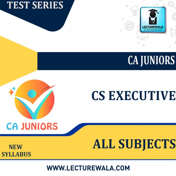 CS Executive Test Series By CA Juniors : Test series