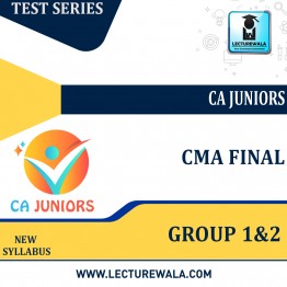CMA Final Test Series By CA Juniors : Test series