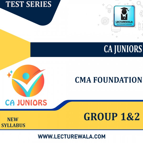 CMA Foundation Test Series By CA Juniors : Test series