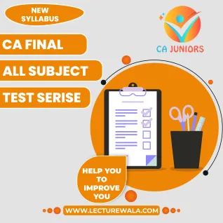 CA Final New Syllabus Both Group Unitwise Test Series By CA Juniors : Online test Series	