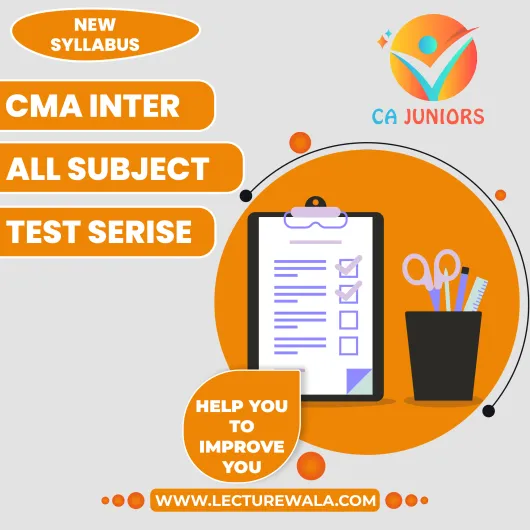 CMA Inter Test Series By CA Juniors : Test series