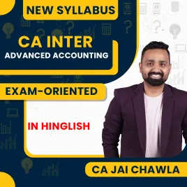 CA Jai Chawla Advanced Accounting Recorded Guided Exam-Oriente Classes For CA Inter 