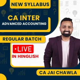 CA Jai Chawla Advanced Accounting Regular In-Depth Live Streaming Ragular Batch For CA Inter